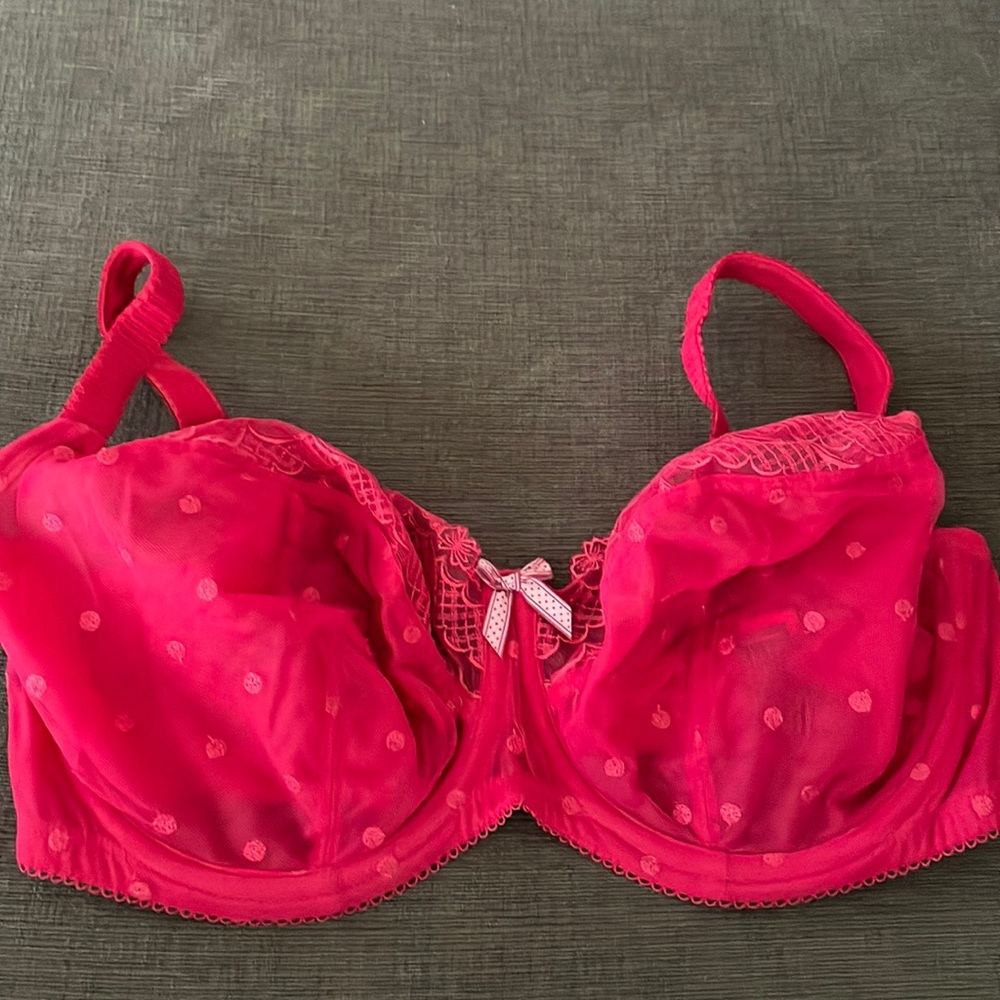 Panache Marcie Cleo Bra 32H UK Pink Gently Worn